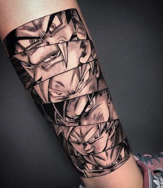 Tatouage Dragon Ball