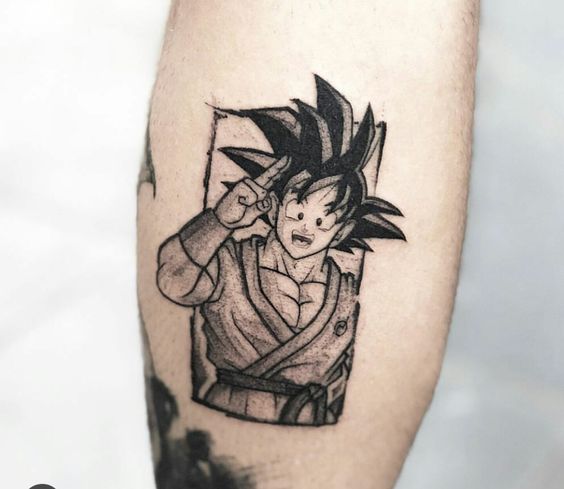 Tatouage Goku